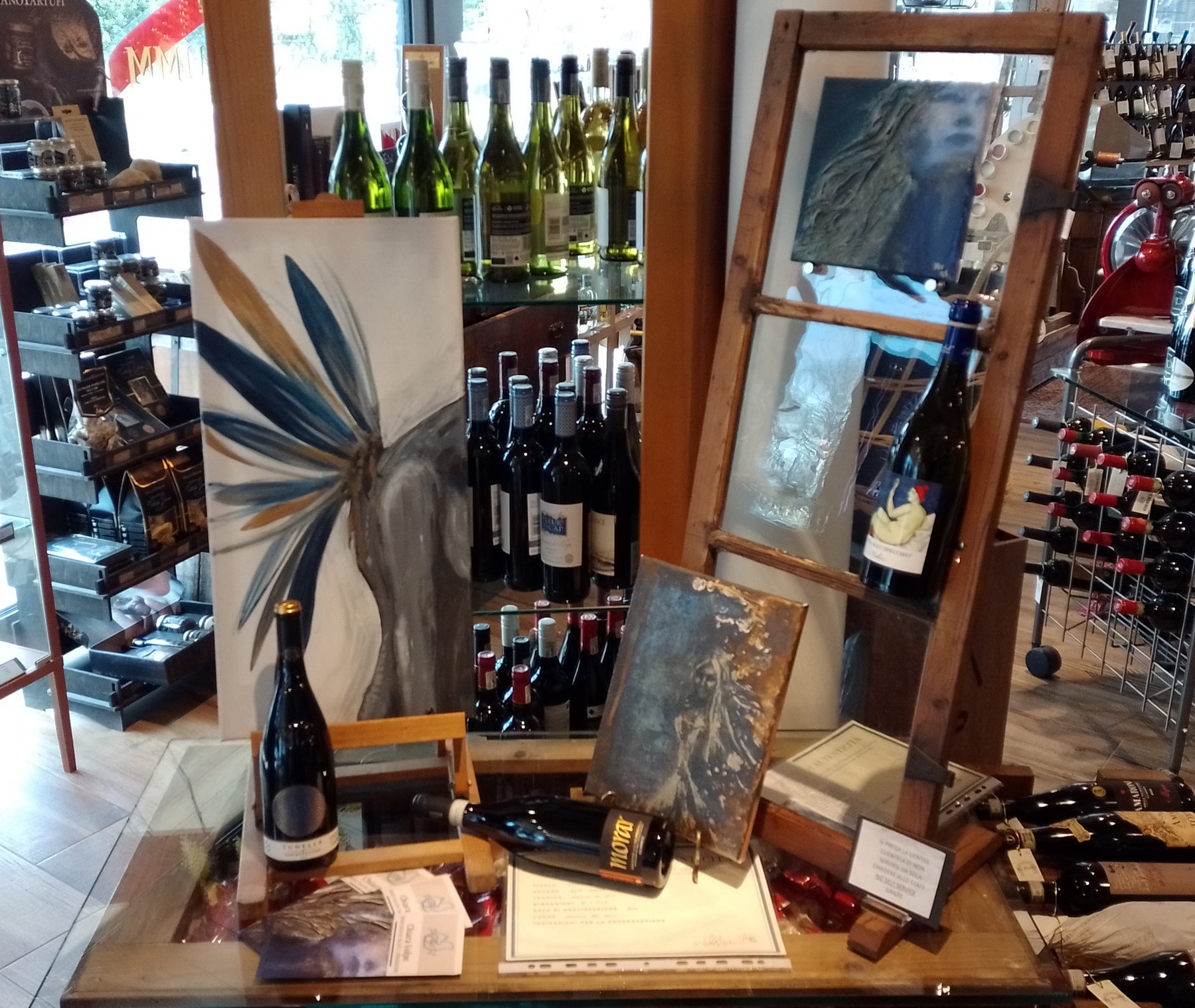 L’arte e il vino: due forme di espressione che si incontrano e si arricchiscono a vicenda.