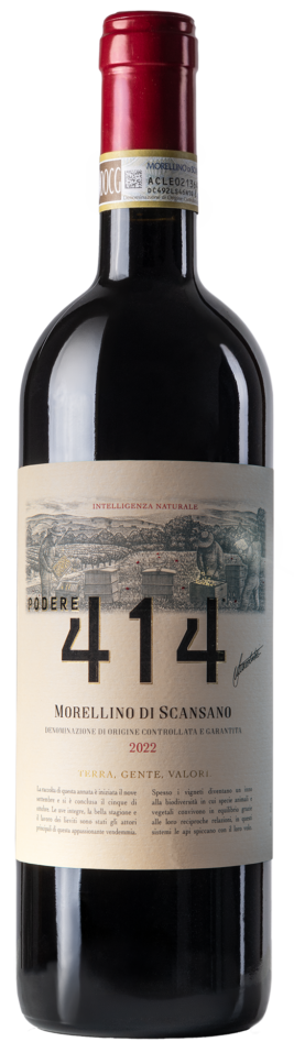 Vino Podere 414 Morellino di Scansano 2022 75cl