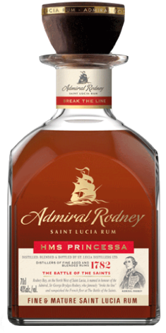 Rum Admiral Rodney HMS Princessa 70cl Astucciato