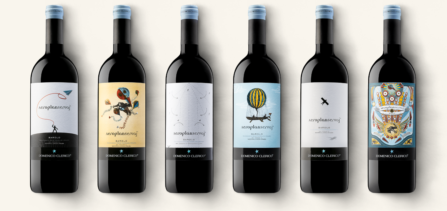 Serie Barolo Domenico Clerico “Aeroplanservaj” 2006 confezione legno 6 bott. da 75cl
