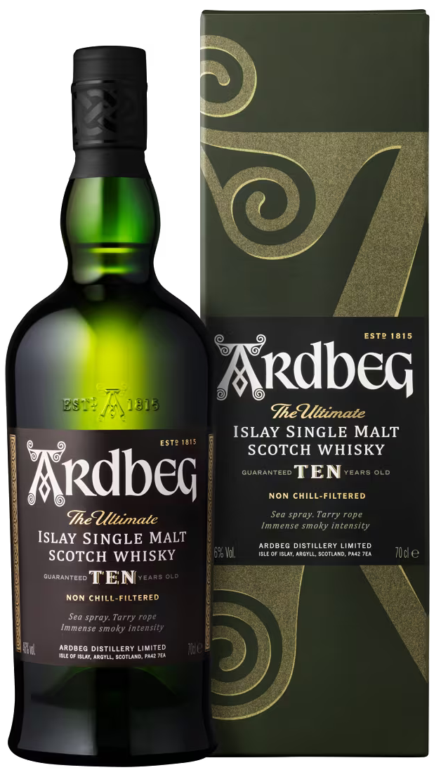 Whisky Ardbeg 10y Single Malt 70cl Astucciato