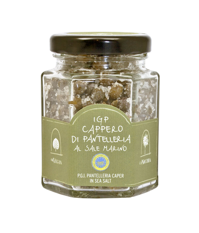 Capperi I.G.P. al Sale Marino La Nicchia (Pantelleria) 90g