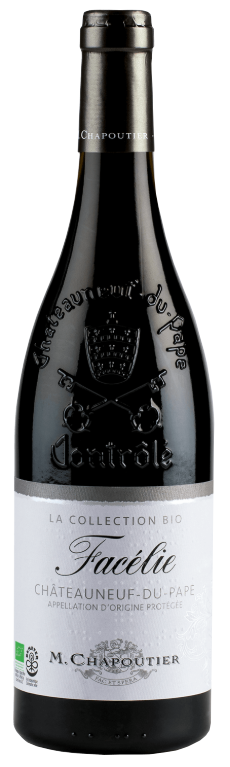 Vino M. Chapoutier Châteauneuf du Pape Facélie 2020 75cl BIO