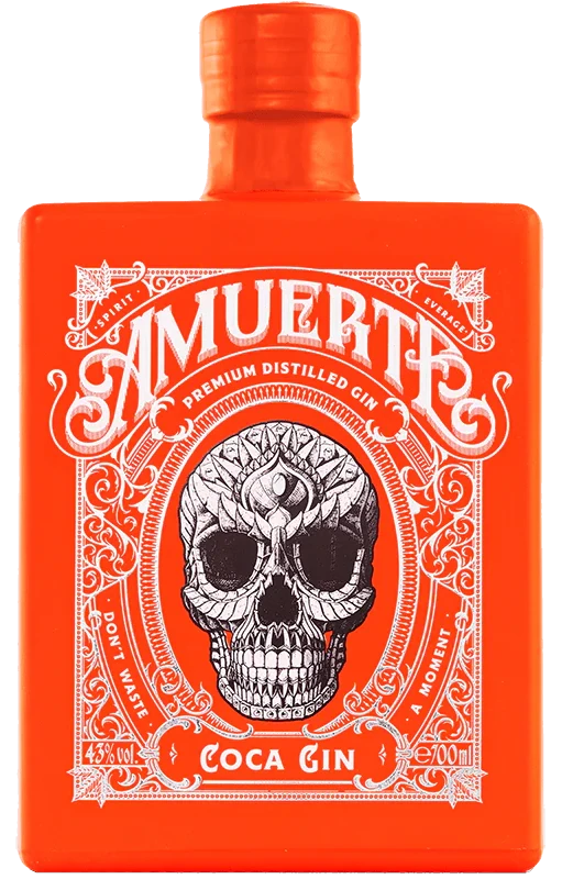 Gin Amuerte Coca Leaf Orange 70cl
