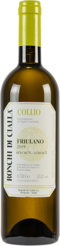 Vino Ronchi di Cialla Friulano 2023 75cl