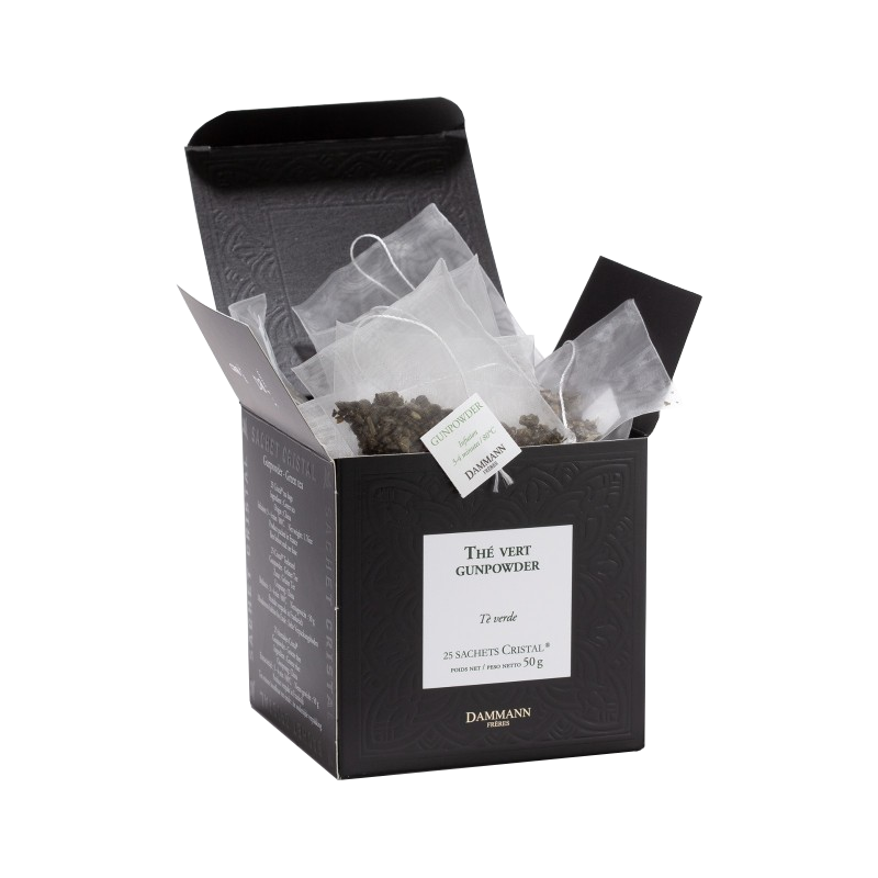 Tè Dammann Verde Gunpowder 50g (25 bustine)