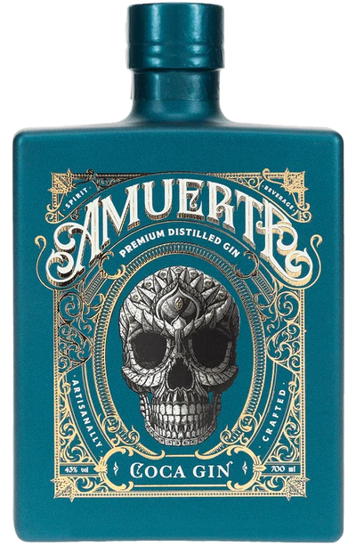 Gin Amuerte Coca Leaf Green 70cl