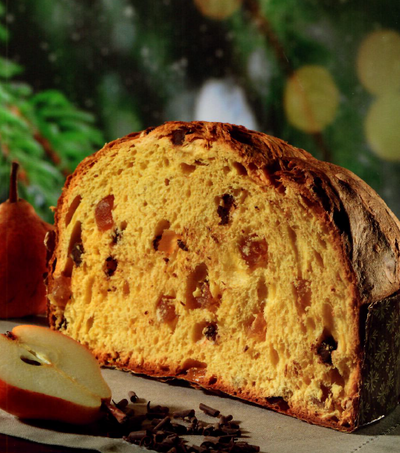 Panettone La Nicchia Cioccolato e Pere Incartato 900g