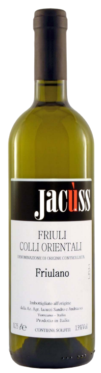 Vino Jacùss Friulano 2025 75cl