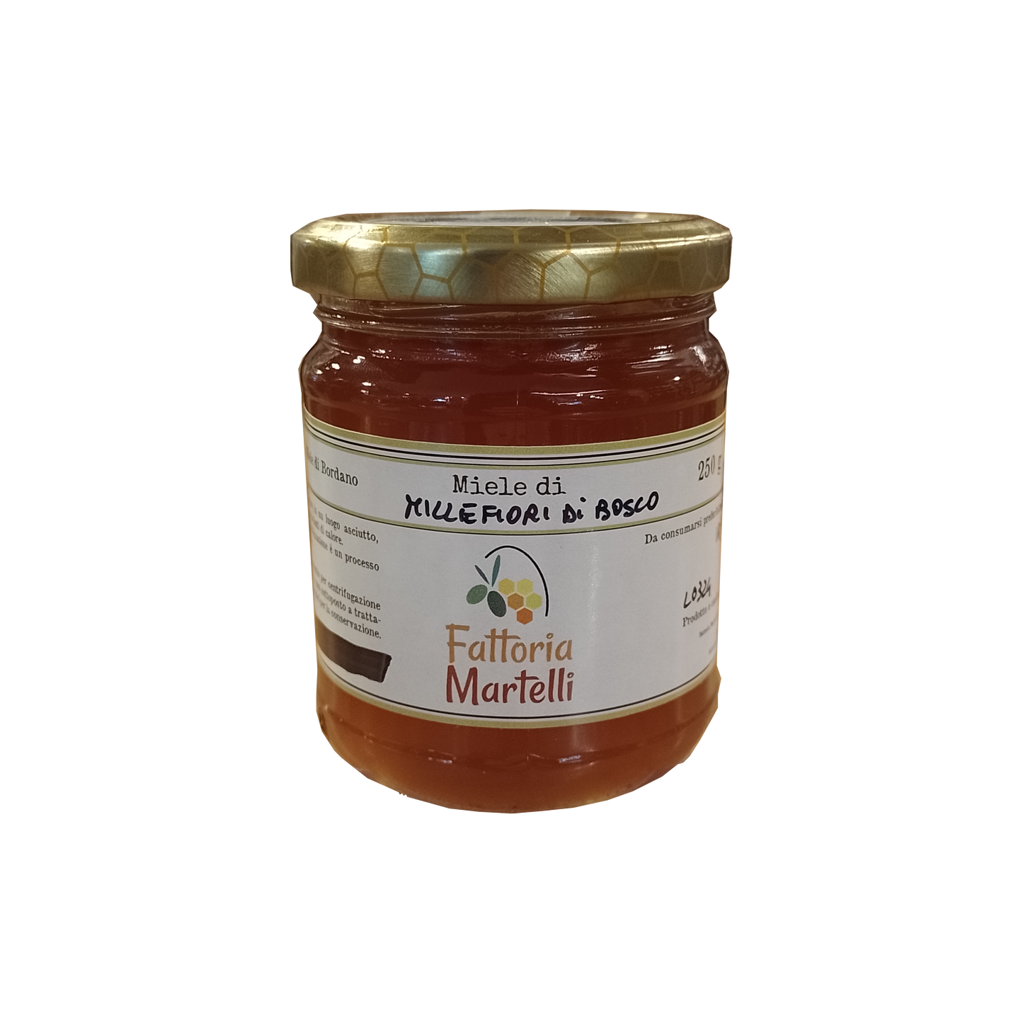 Miele Fattoria Martelli Millefiori di Bosco 250g BIO
