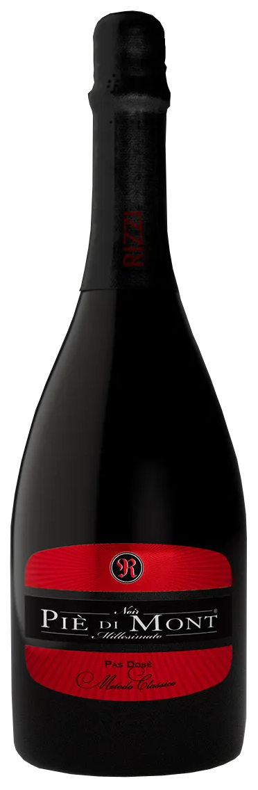 Spumante Piè di Mont Noir Pas Dosé Metodo Classico 75cl