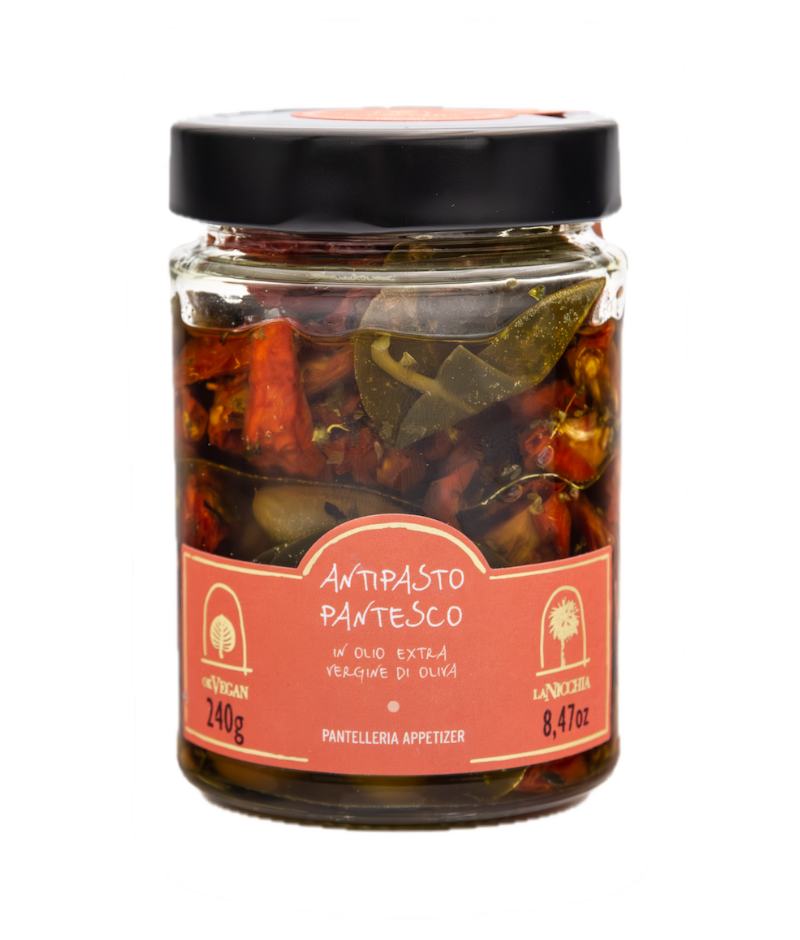 Antipasto Pantesco in Olio E.V.O. La Nicchia (Pantelleria) 240g