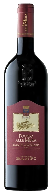 Vino Banfi Rosso di Montalcino Poggio alle Mura 2021 75cl