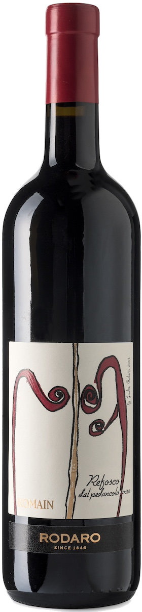 Vino Rodaro Refosco Dal Peduncolo Rosso Romain 2018 75cl