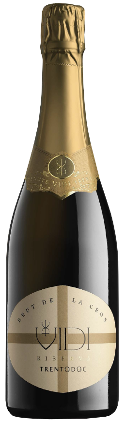 Spumante Tenute Vidi Riserva de la Cros Brut Trentodoc Metodo Classico 75cl