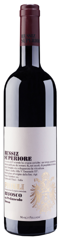 Vino Russiz Superiore Refosco dal Peduncolo Rosso 2021 75cl