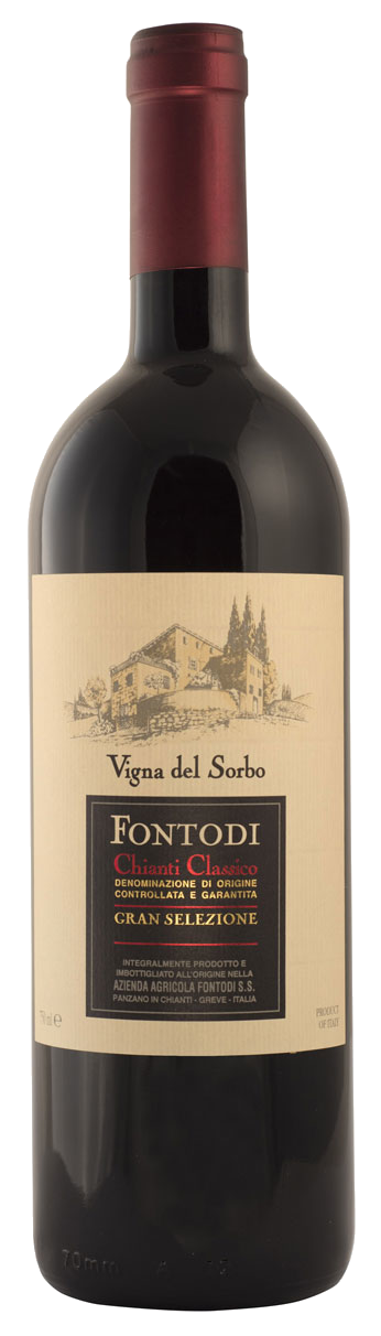 Vino Fontodi Chianti Classico Gran Selezione Vigna del Sorbo 2020 75cl