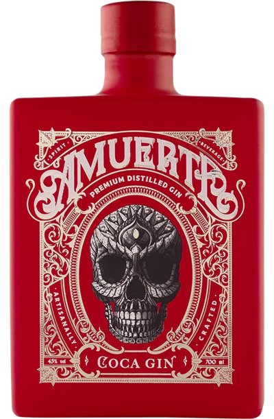 Gin Amuerte Coca Leaf Red 70cl