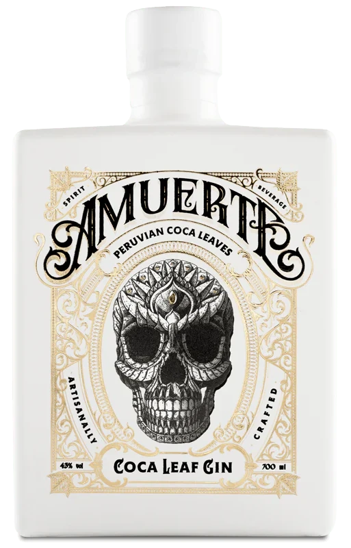 Gin Amuerte Coca Leaf White 70cl