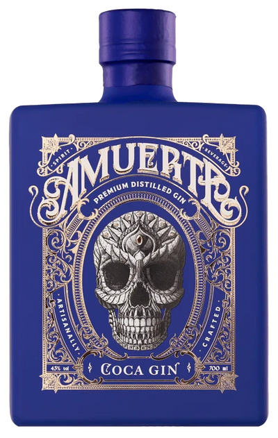 Gin Amuerte Coca Leaf Blue 70cl