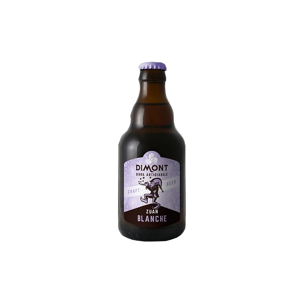 Birra Dimont Blanche "Zuan" Artigianale di Montagna 33cl Senza Glutine