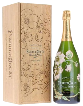 Champagne Perrier-Jouët Belle Époque 2012 Jéroboam con Cassa Legno