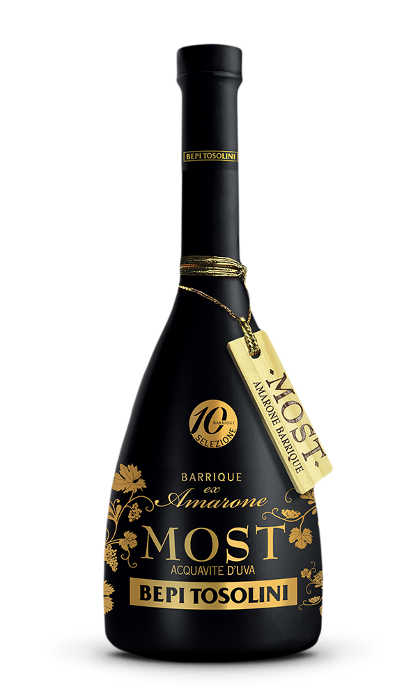 Acquavite Bepi Tosolini Most ex-amarone barrique 70cl astucciato