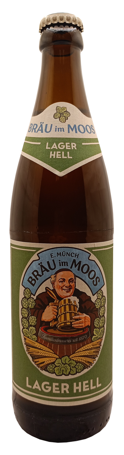 Birra Bräu im Moos Lager Hell 50cl