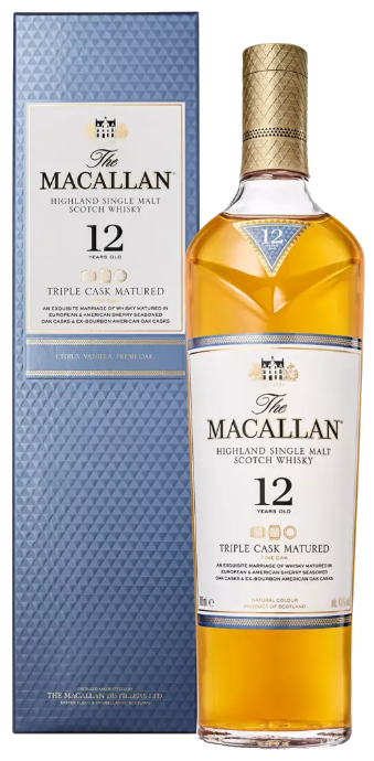 Whisky Macallan 12y Triple Cask 70cl