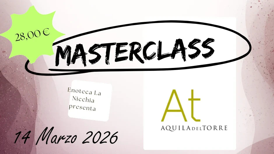 Biglietto serata "Masterclass Aquila del Torre 14 Marzo 2026"