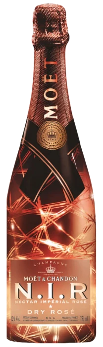 Champagne Moet & Chandon N.I.R. Nectar Imperial Rosé Dry 75cl