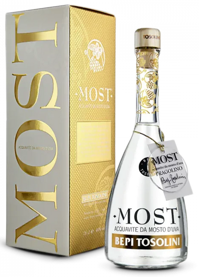 Acquavite Bepi Tosolini Most Fragolino 35cl astucciato