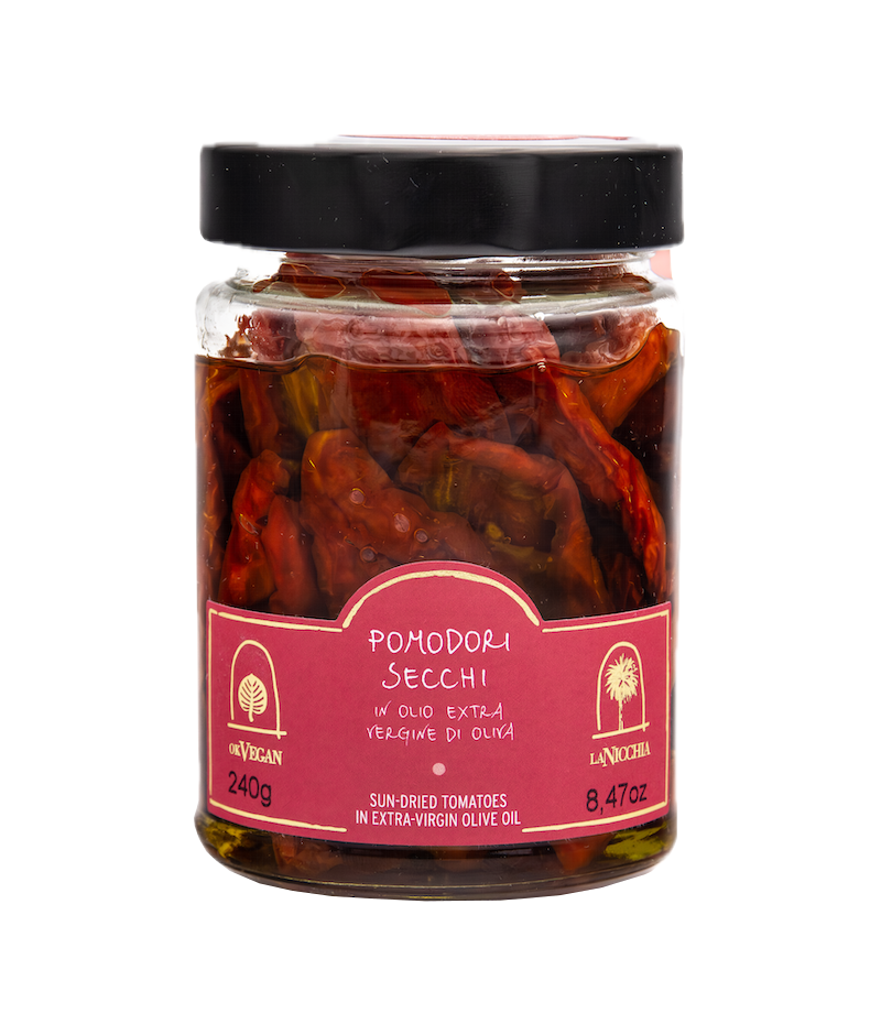 Pomodori Secchi in Olio E.V.O. La Nicchia (Pantelleria) 240g