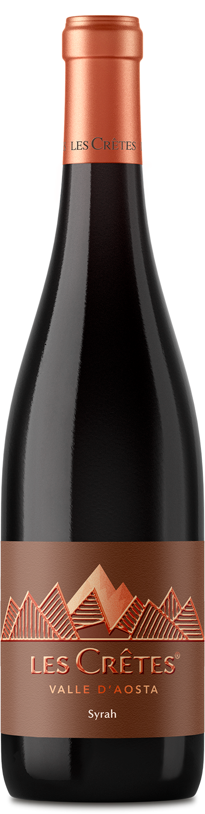 Vino Les Crêtes Syrah 2021 75cl