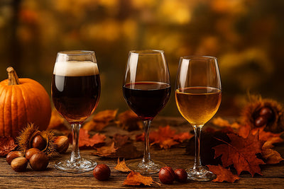 Tre vini (e una birra) perfetti per i sapori d’autunno: zucca, castagne e profumi di bosco