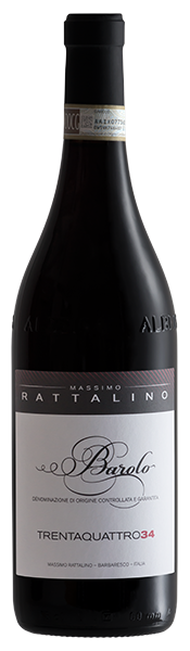 Vino Rattalino Massimo Barolo "34" 2020 75cl