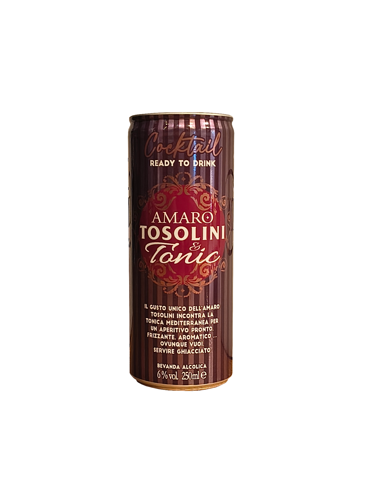 Amaro Tonic Tosolini Cocktail Ready To Drink Lattina 25cl