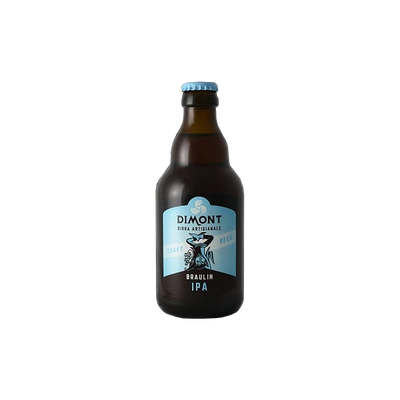 Birra Dimont IPA "Braulin" Artigianale di Montagna 33cl Senza Glutine