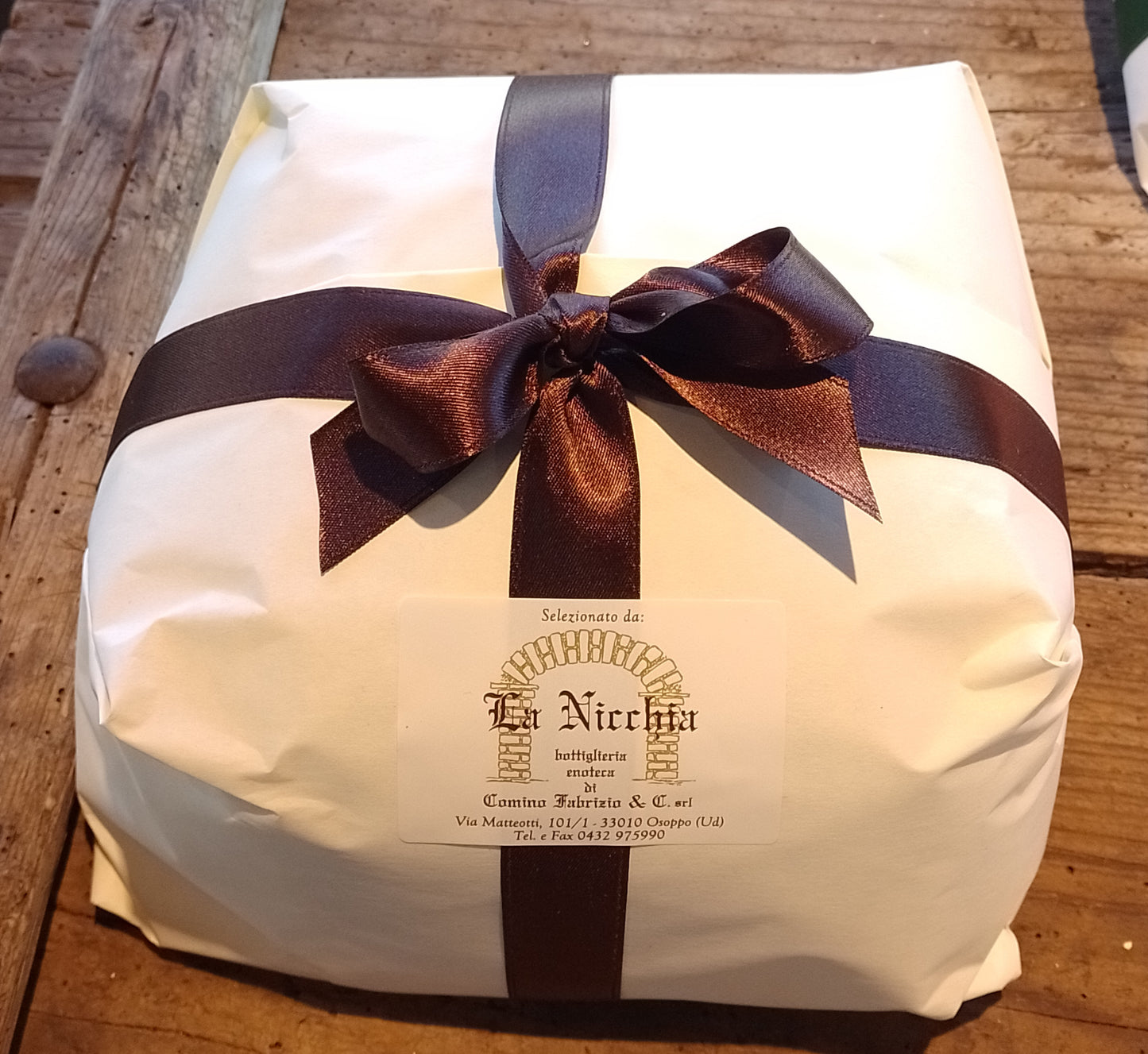 Panettone La Nicchia Cioccolato Incartato 900g