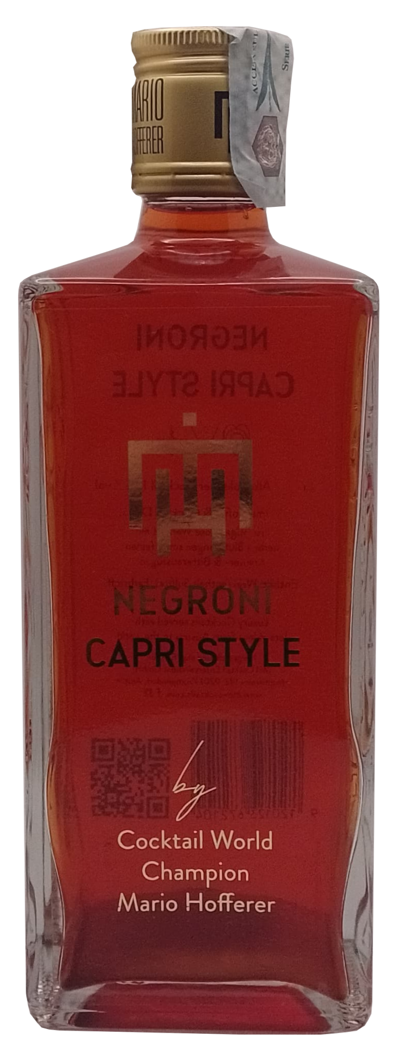 Negroni Capri Style MH Mario Hofferer 50cl (Cocktail Ready to Drink)