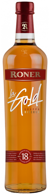 Grappa Riserva Roner La Gold 70cl