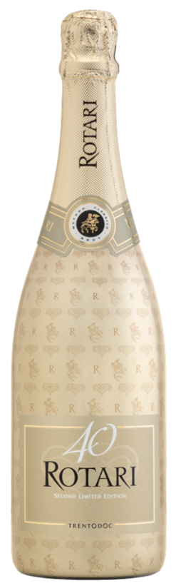 Spumante Rotari Riserva sleeve 40 anni Trentodoc 75cl