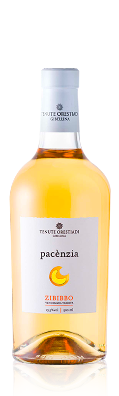 Vino Tenute Orestiadi dolce Zibibbo "Pacènzia" Vendemmia tardiva 50cl