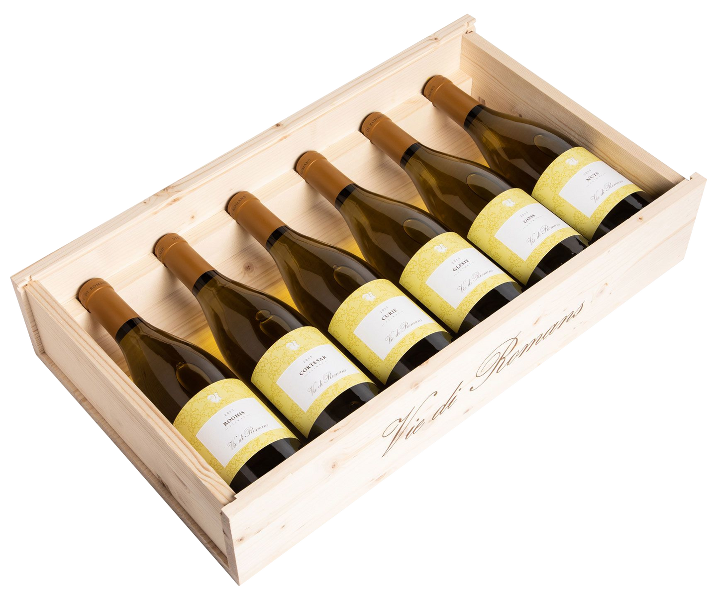Box Vie di Romans Selezione Chardonnay "I Climat" 2018 x6 bott. da 75cl