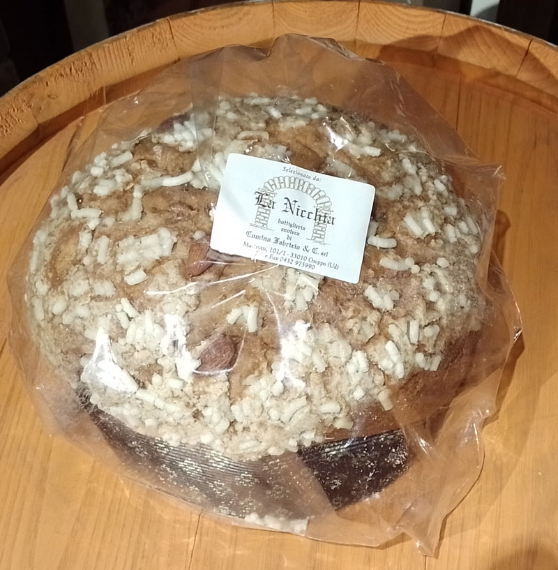 Panettone La Nicchia Mandorlato Cellophane 900g