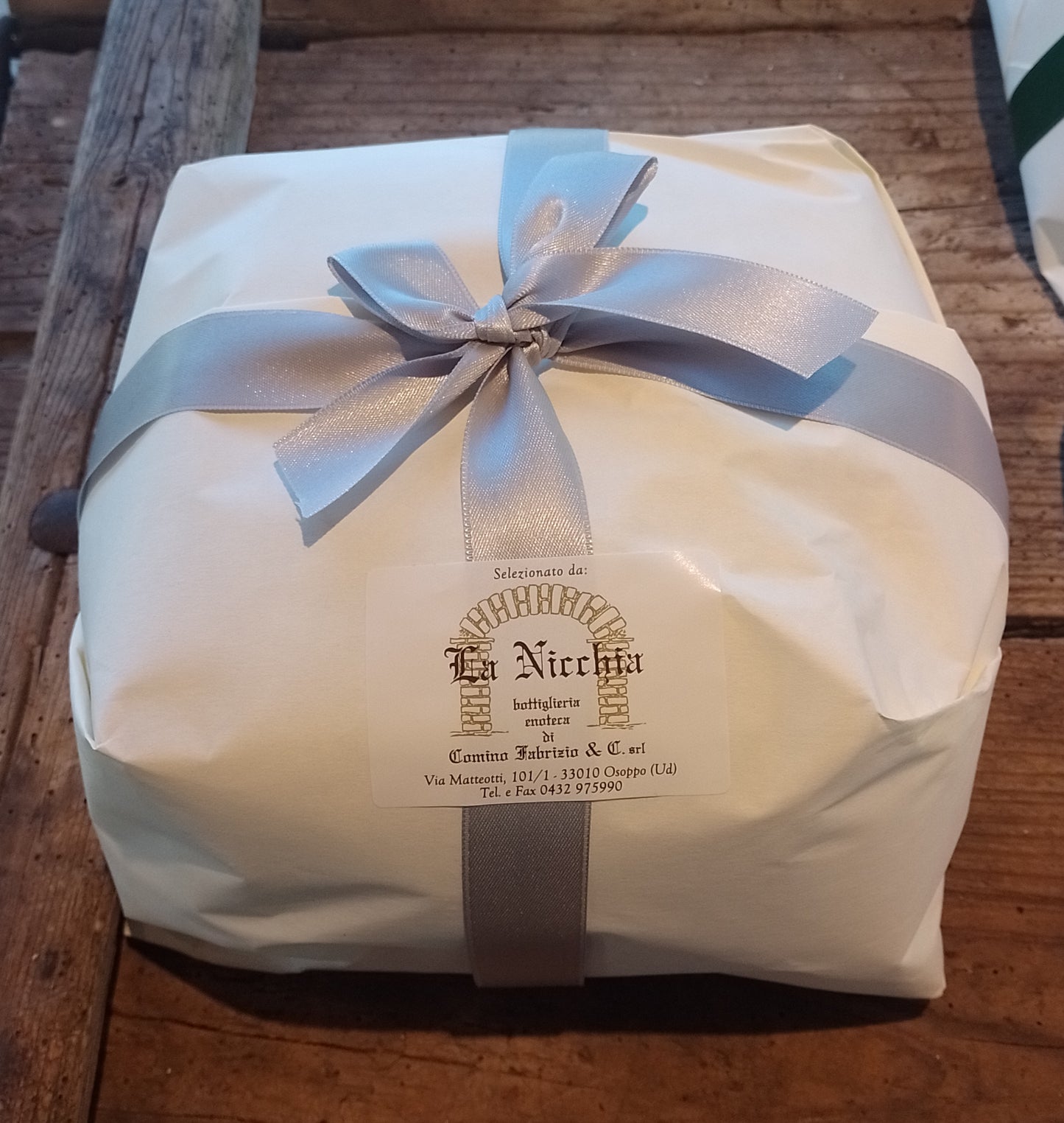 Panettone La Nicchia Mandorlato Incartato 900g