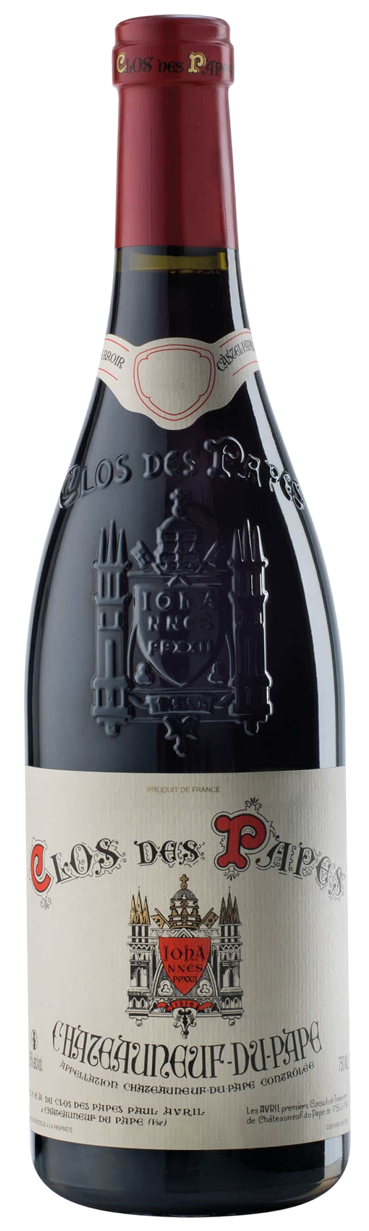 Vino Clos des Papes Châteauneuf du Pape 2023 75cl
