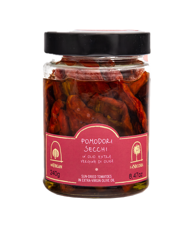 Pomodori Secchi in Olio E.V.O. La Nicchia (Pantelleria) 240g