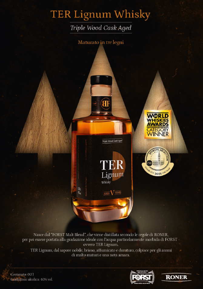 Whisky Roner/Forst TER Lignum 70cl
